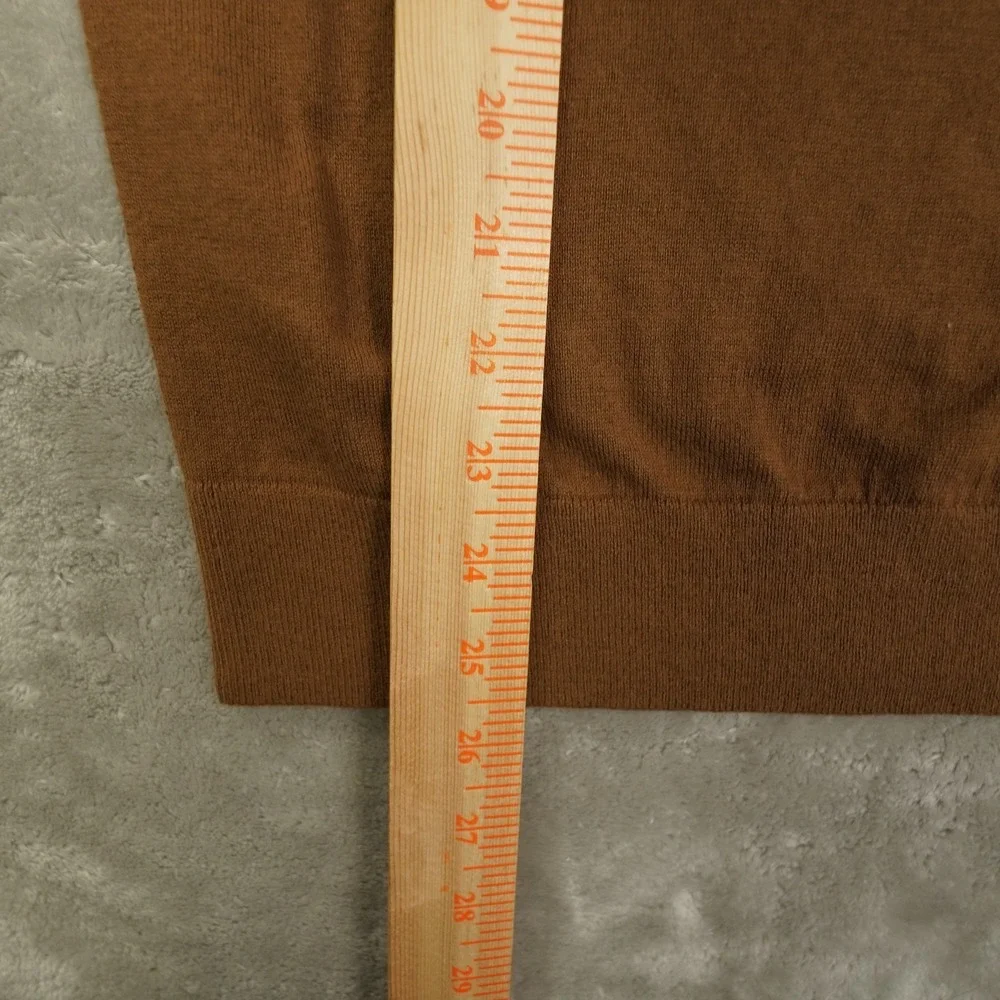 Banana‎ Republic Everyday Sweater Men's XS Crew Neck Brown Long Sleeve Preppy